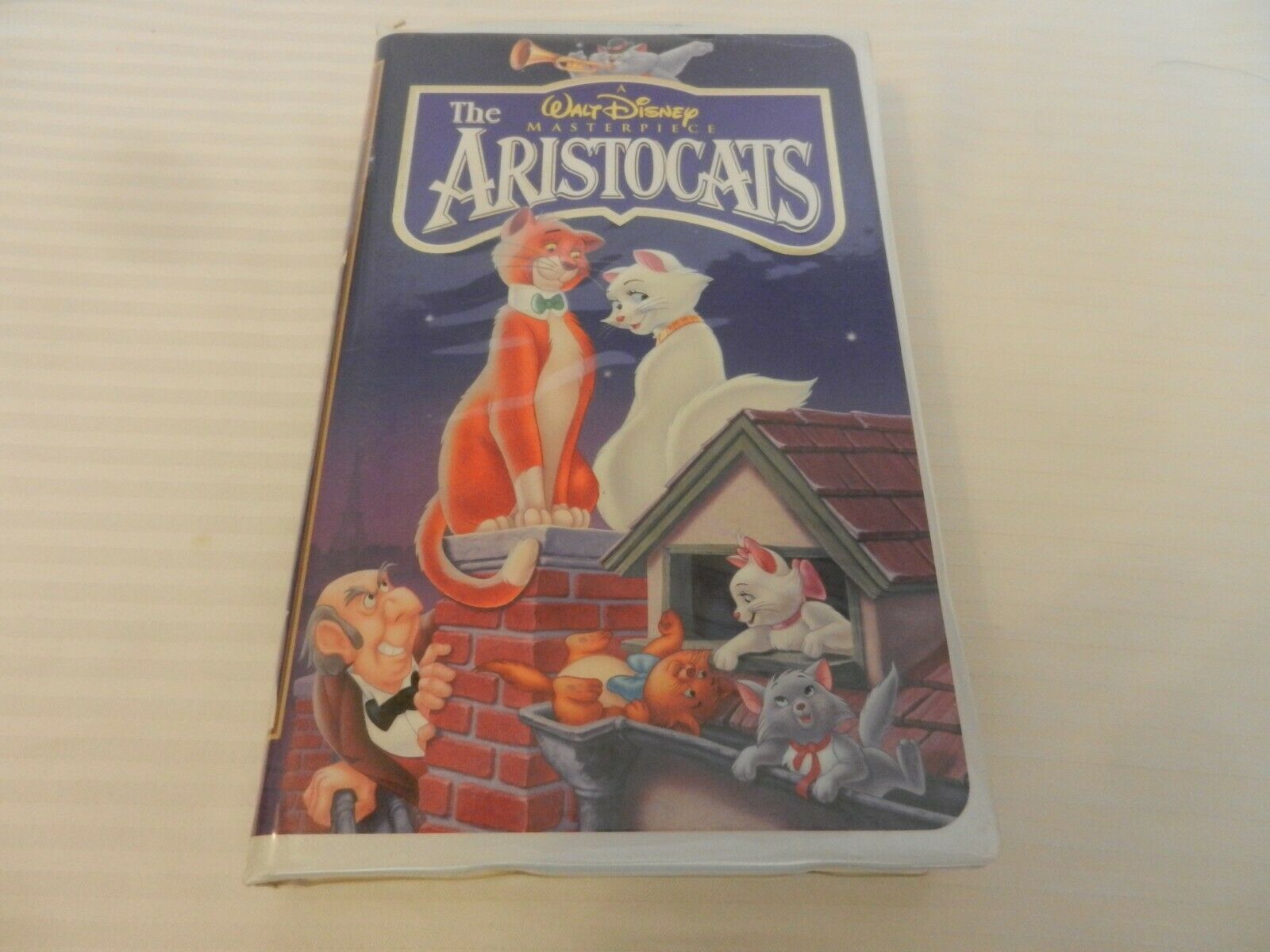 The Aristocats Vhs Walt Disney Masterpiece Clam Shell Vhs Tapes