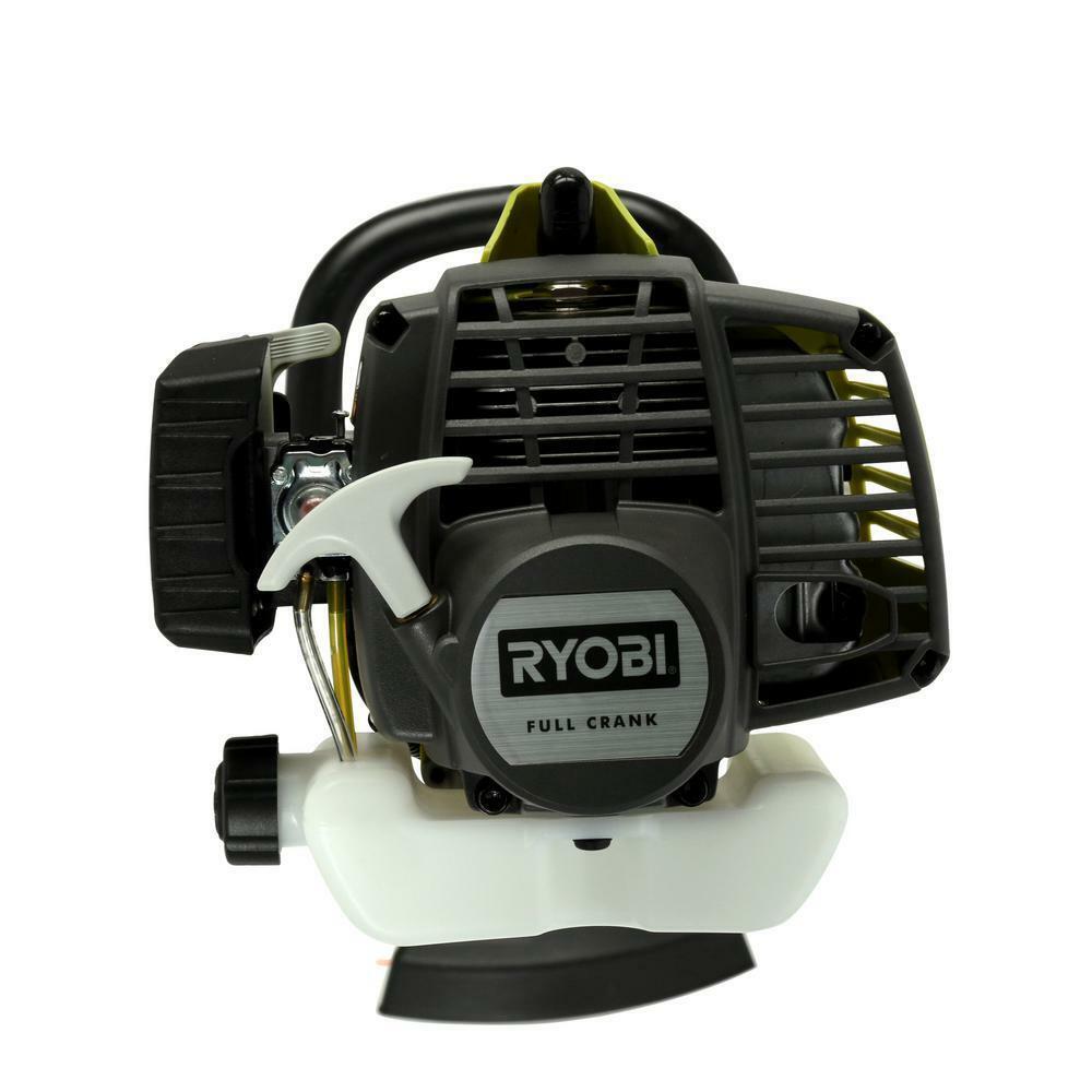 Ryobi Gas String Trimmer Curved Shaft 2 Cycle Full Crank Engine