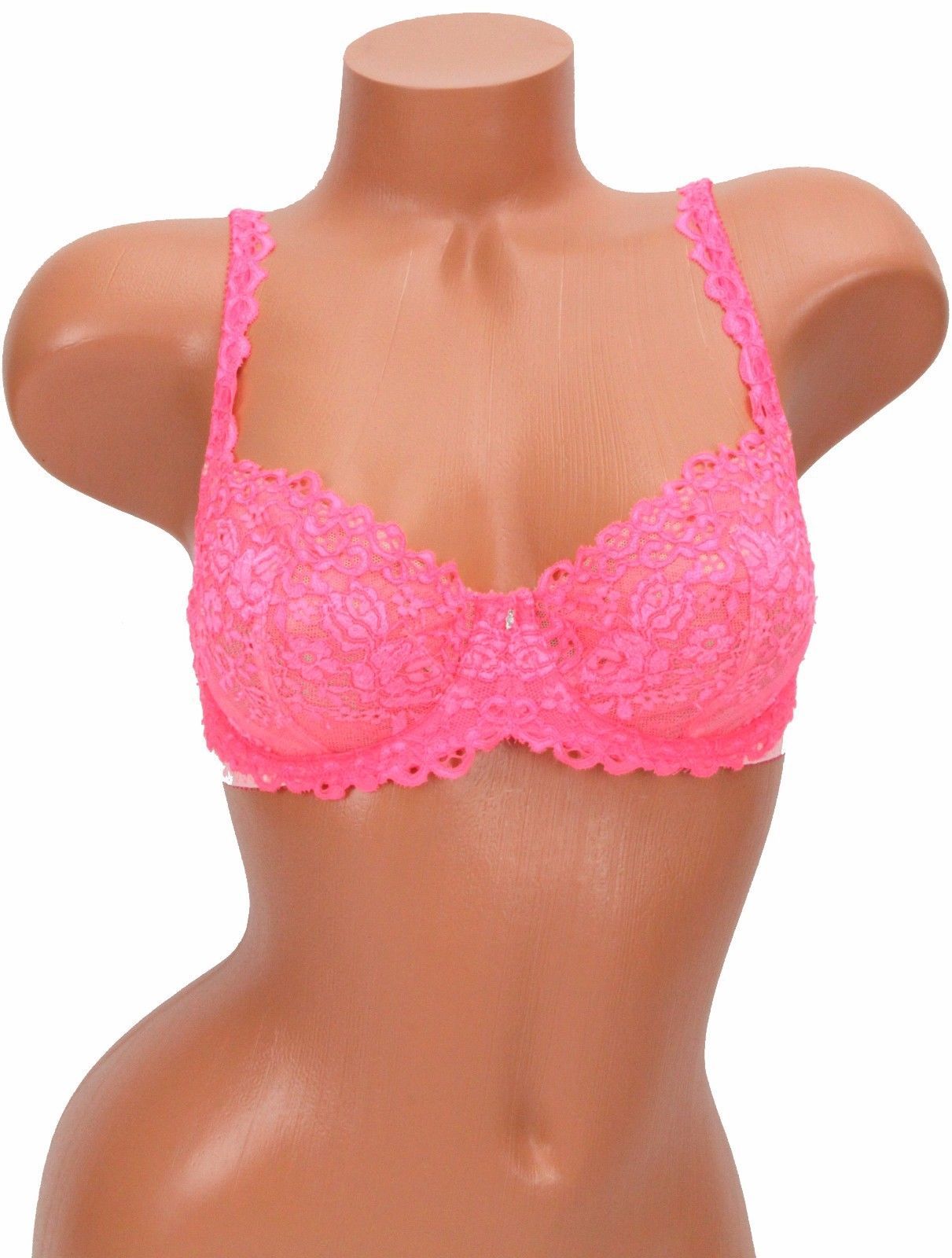 Victoria S Secret Pink Lace Unlined Demi Bra NWT Bras Bra Sets