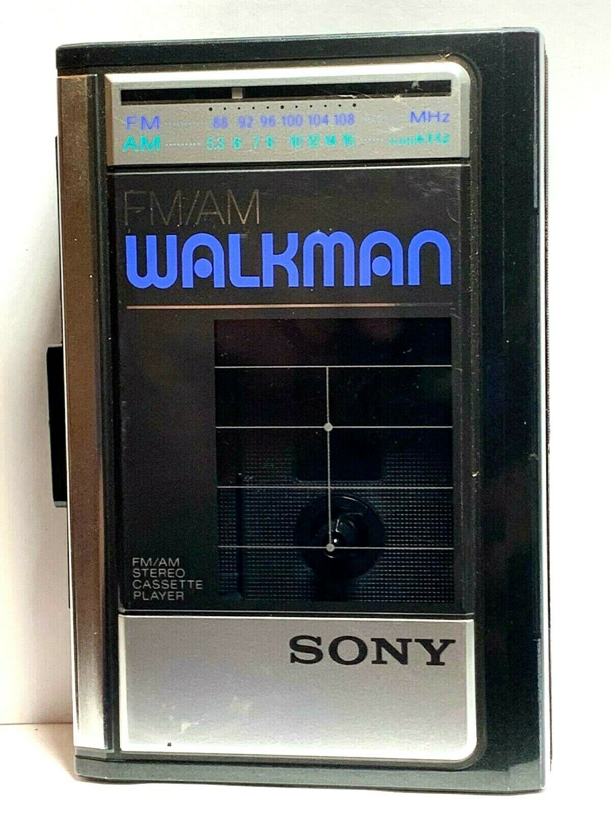 Sony Walkman Wm F Fm Am Cassette Player Vintage Radio Works