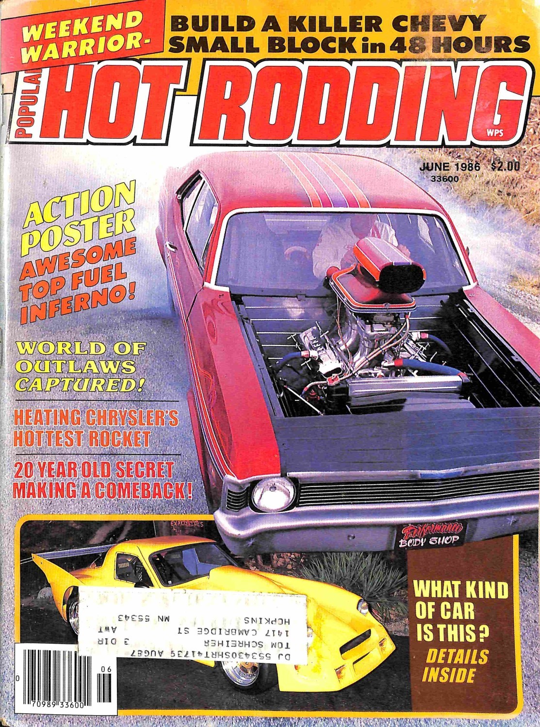 Popular Hot Rodding June Magazine Back Issues