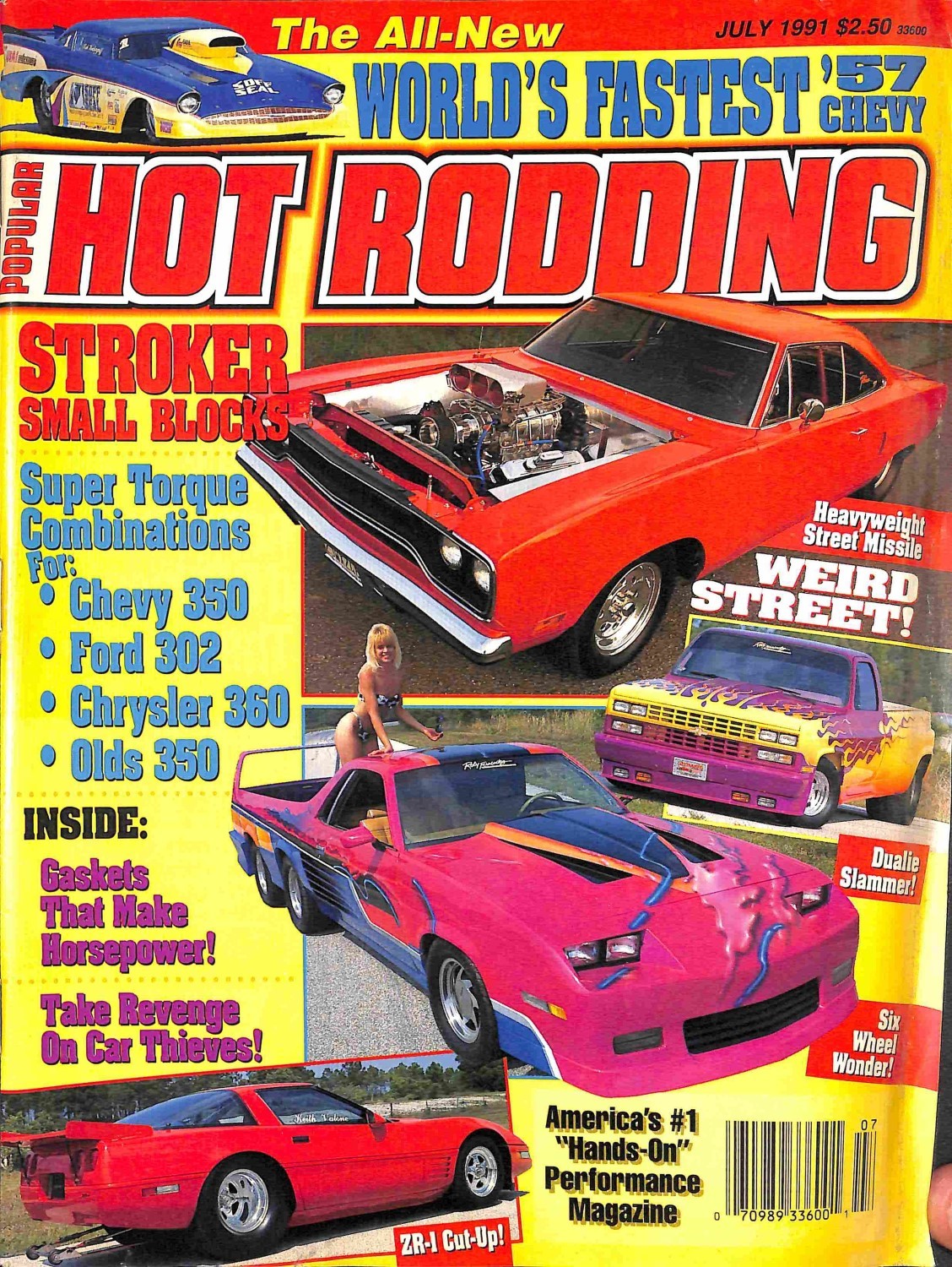 Popular Hot Rodding July Magazine Back Issues