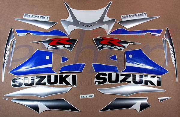 Suzuki GSX R GSXR 600 2002 K2 Decals Set And 50 Similar Items