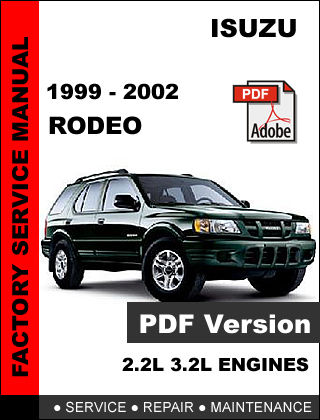 Isuzu Rodeo Repair Manual