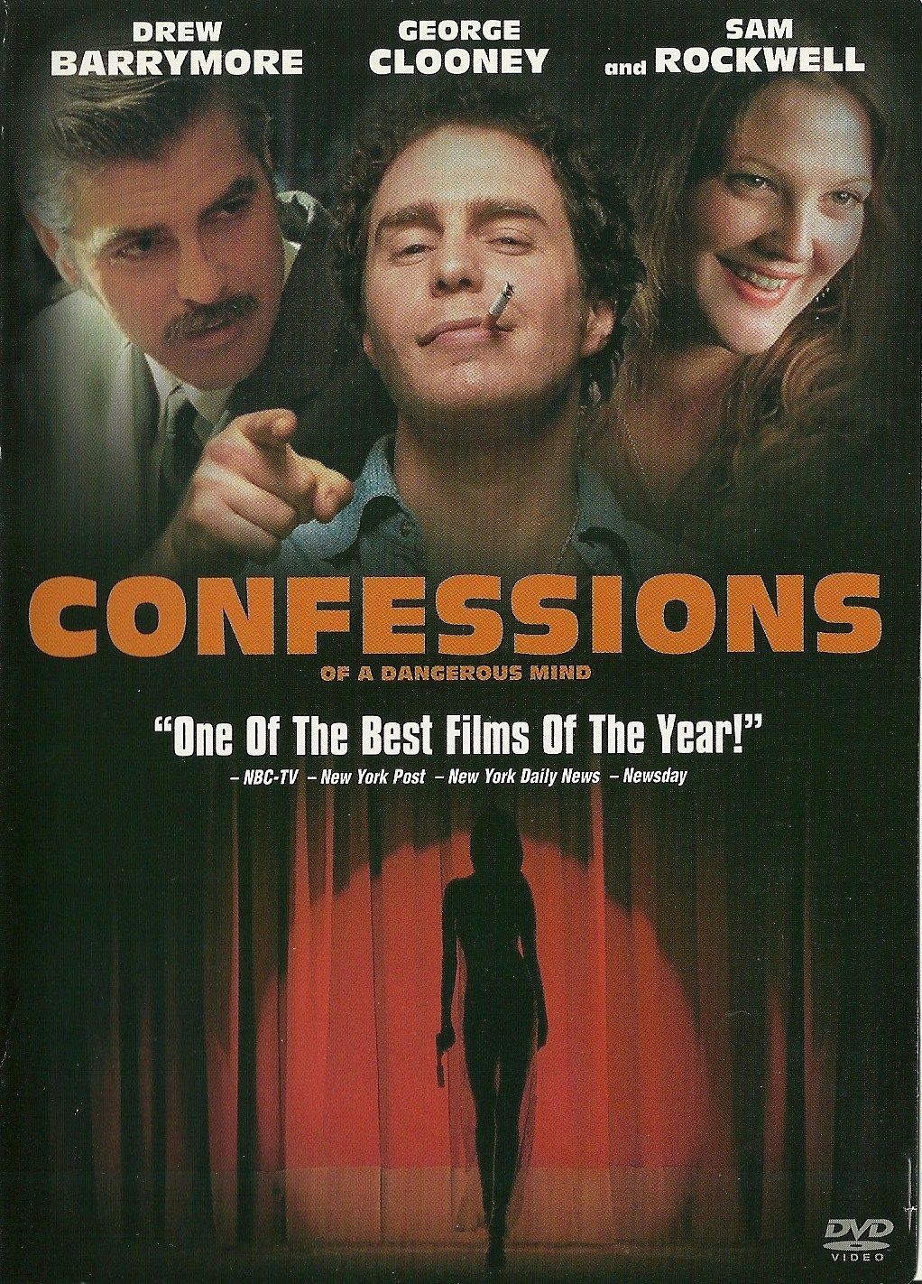 Confessions Of A Dangerous Mind DVD Drew Barrymore George Clooney