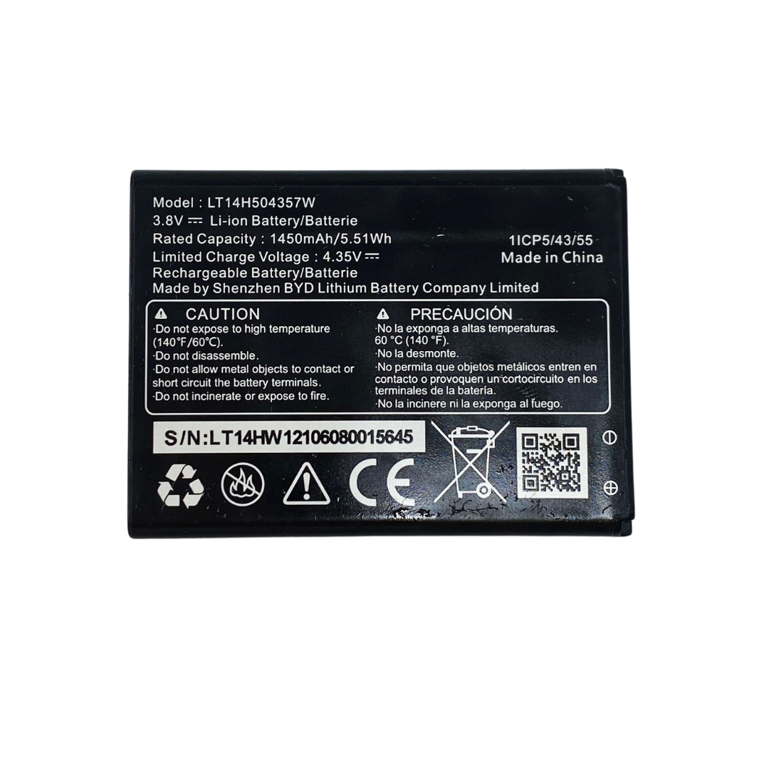 Battery LT14H504357W For AT T Cingular Flip IV U102AA 3 8V 1450mAh