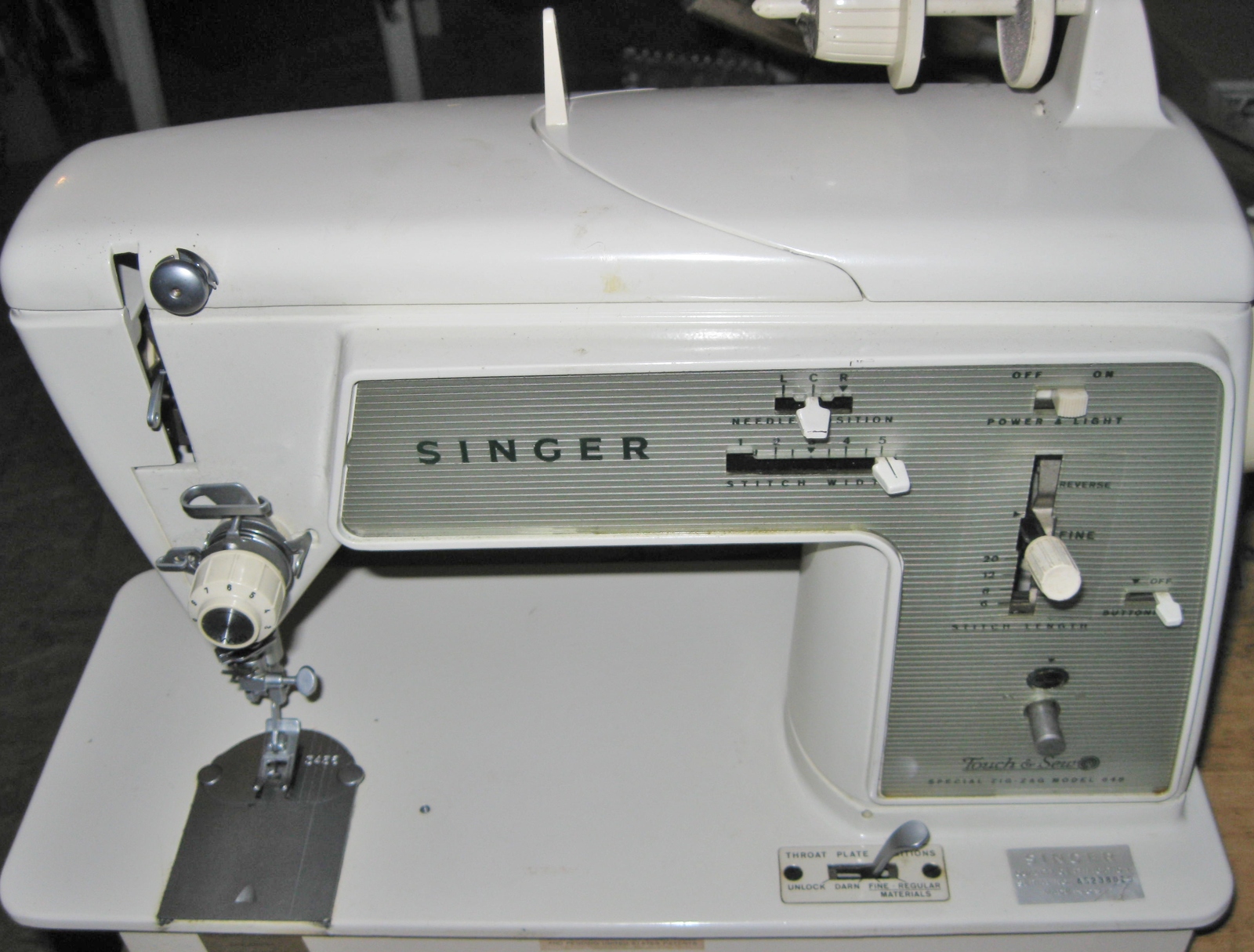 Singer Touch Sew Thread Tensioner Assembly Complete W Thread