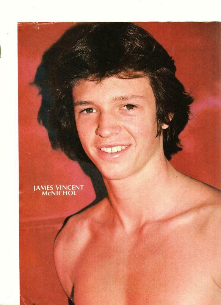 Jimmy Mcnichol Teen Magazine Pinup Clipping Shirtless Teen Beat