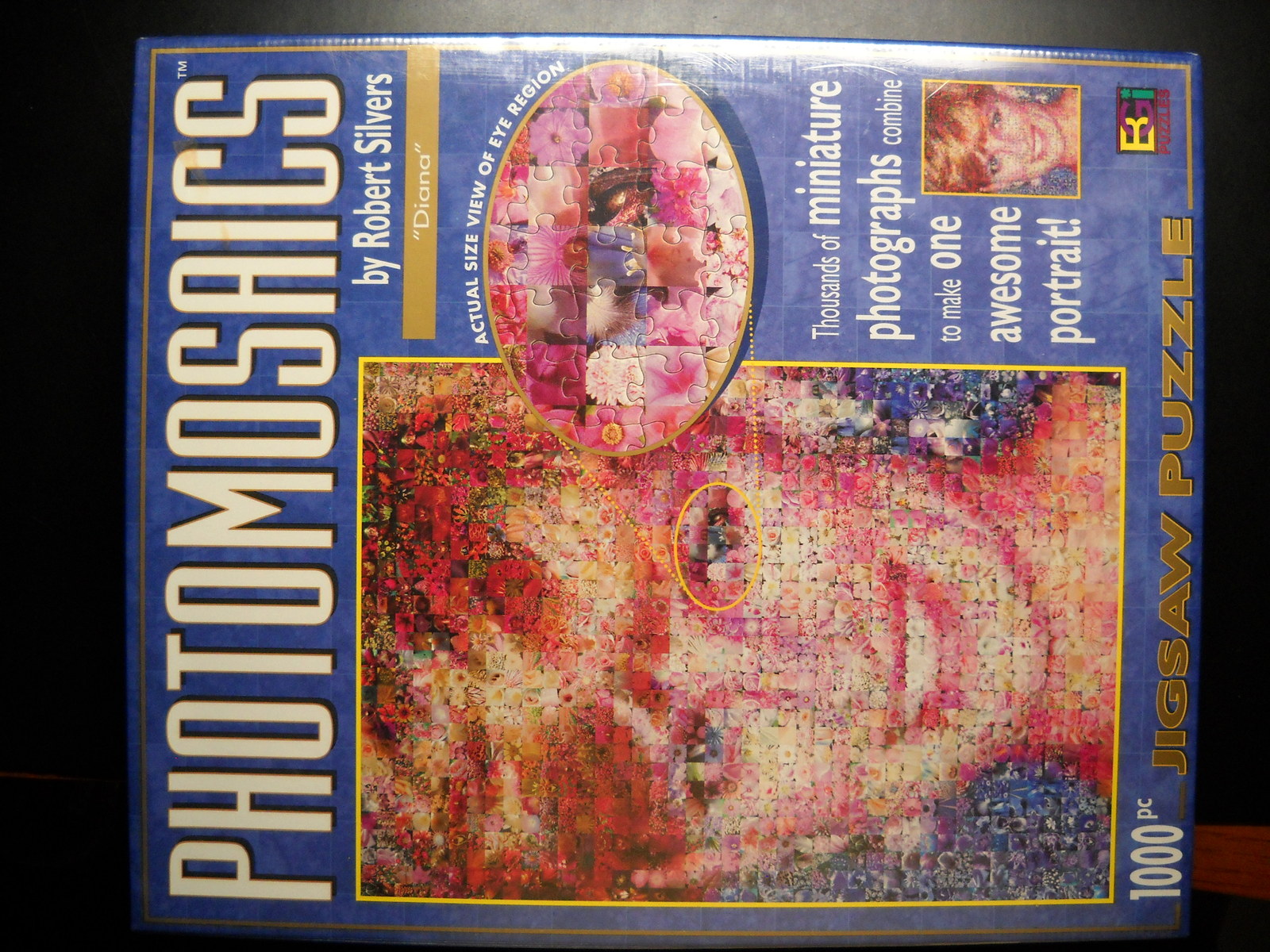 Buffalo Games Jigsaw Puzzle Diana Princess Of Wales Photomosaics Sealed