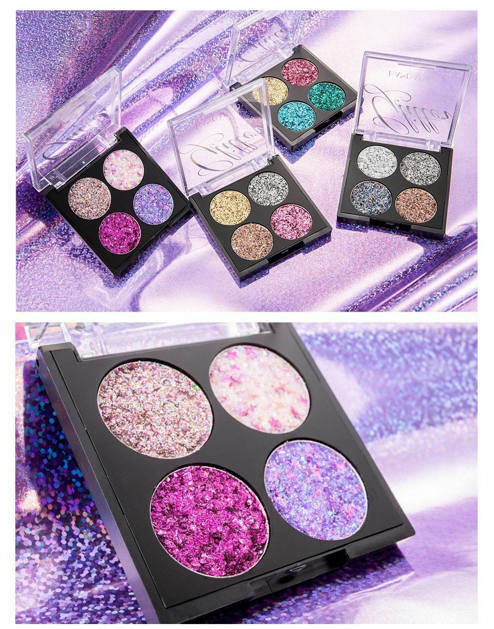 Handaiyan Glitter Eye Shadow Eyeshadow Palette Waterproof Makeup