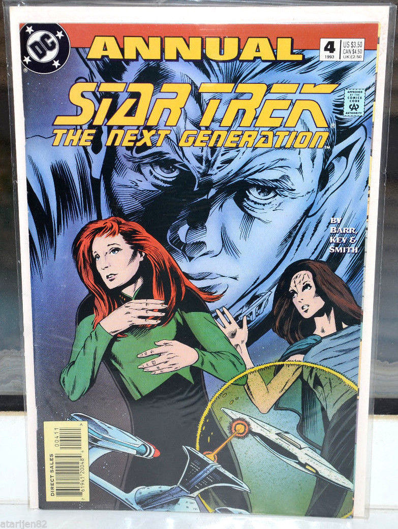 Star Trek The Next Generation Dc Comic Book Annual Comic