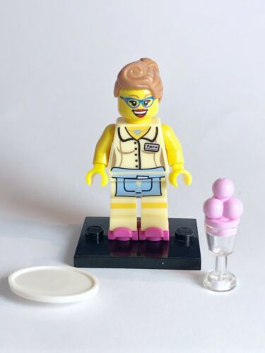 Lego Collectible Minifigure Series Diner Waitress Complete