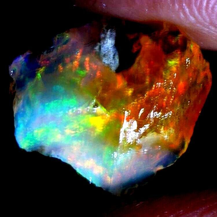 Cts Natural Ethiopian Fire Opal Rough Cabochon Loose