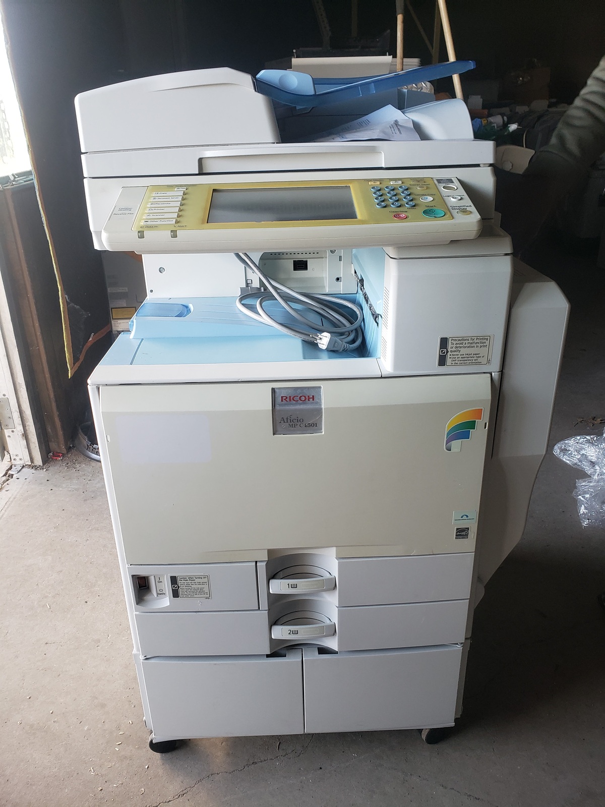 Ricoh Mp C Color Laser Multifunction Printer Copiers