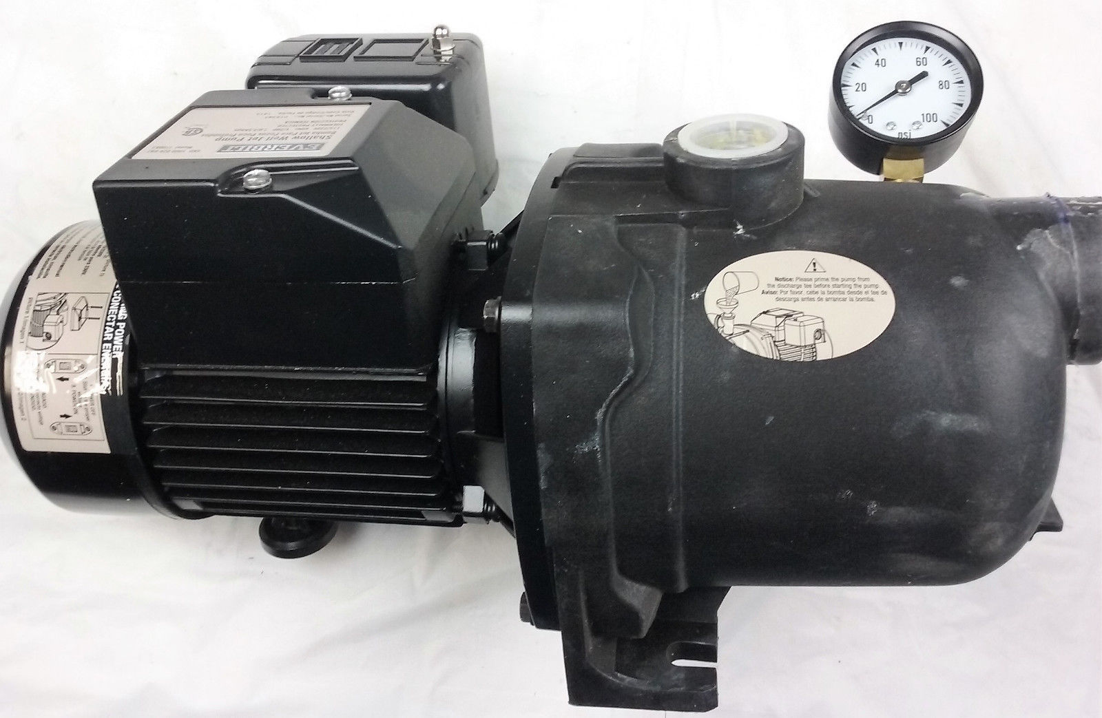 Everbilt 1 2 HP Shallow Well Jet Pump J100A3 Water Pump Industrial