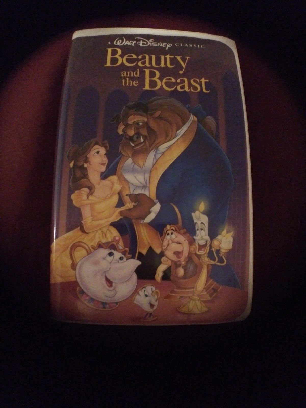 Beauty And The Beast Vhs Rare Walt Disney Black Diamond Classic