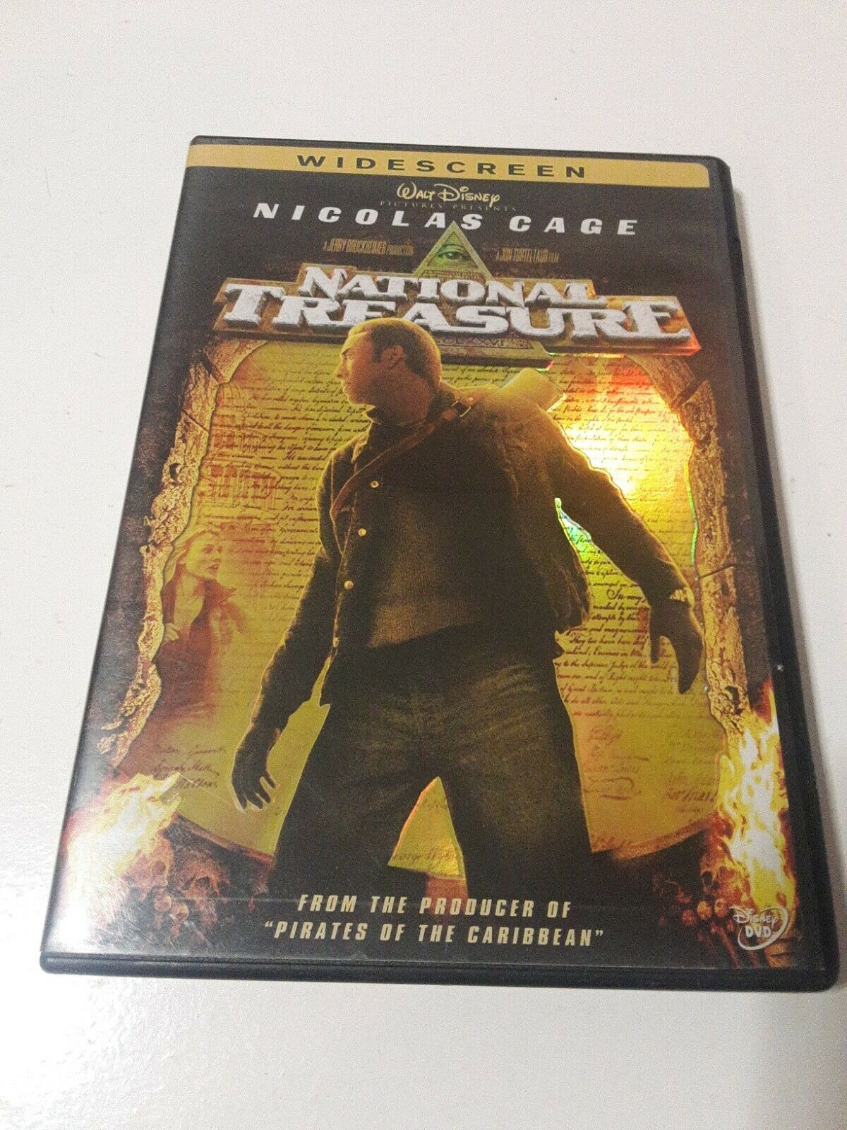 Walt Disney Pictures Presents National Treasure DVD Nicolas Cage DVDs