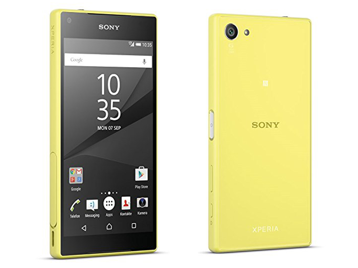 Sony Xperia Z Compact E Yellow Gb Gb Screen Android G