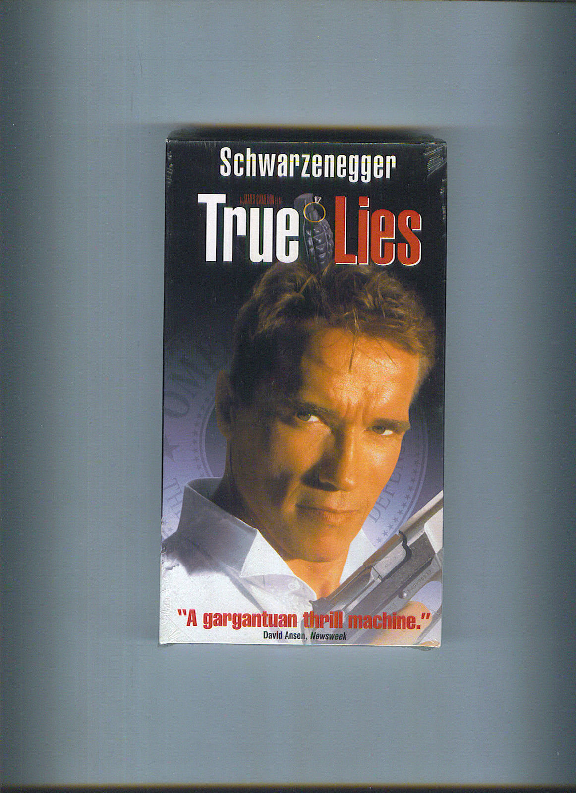 True Lies New Sealed Vhs Tape Arnold Schwarzenegger Jamie Lee Curtis