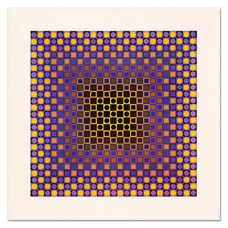 Victor Vasarely 1908 1997 Folklore Planetaire Portfolio 10