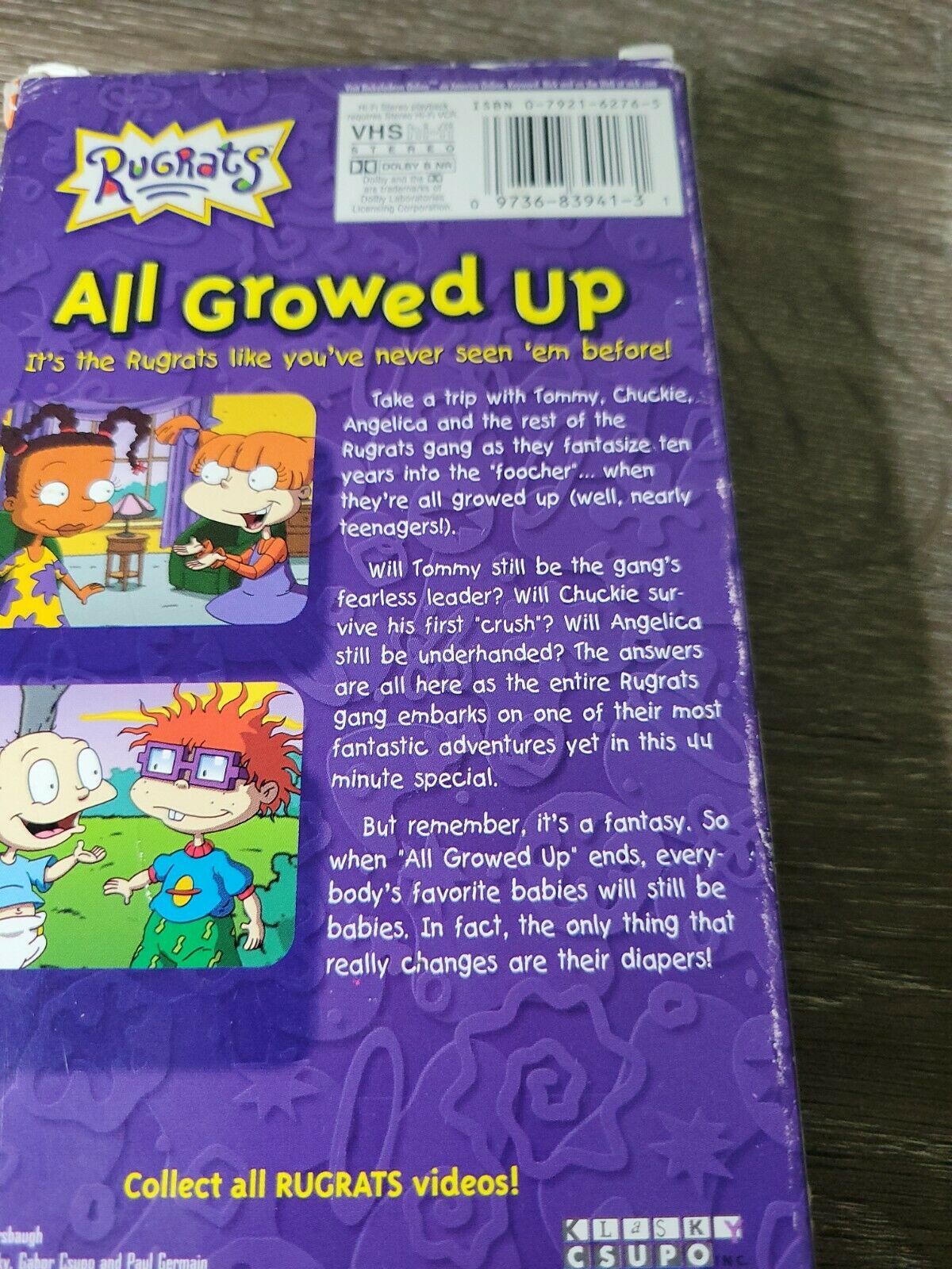 Rugrats All Growed Up Vhs Nickelodeon Vhs Tapes