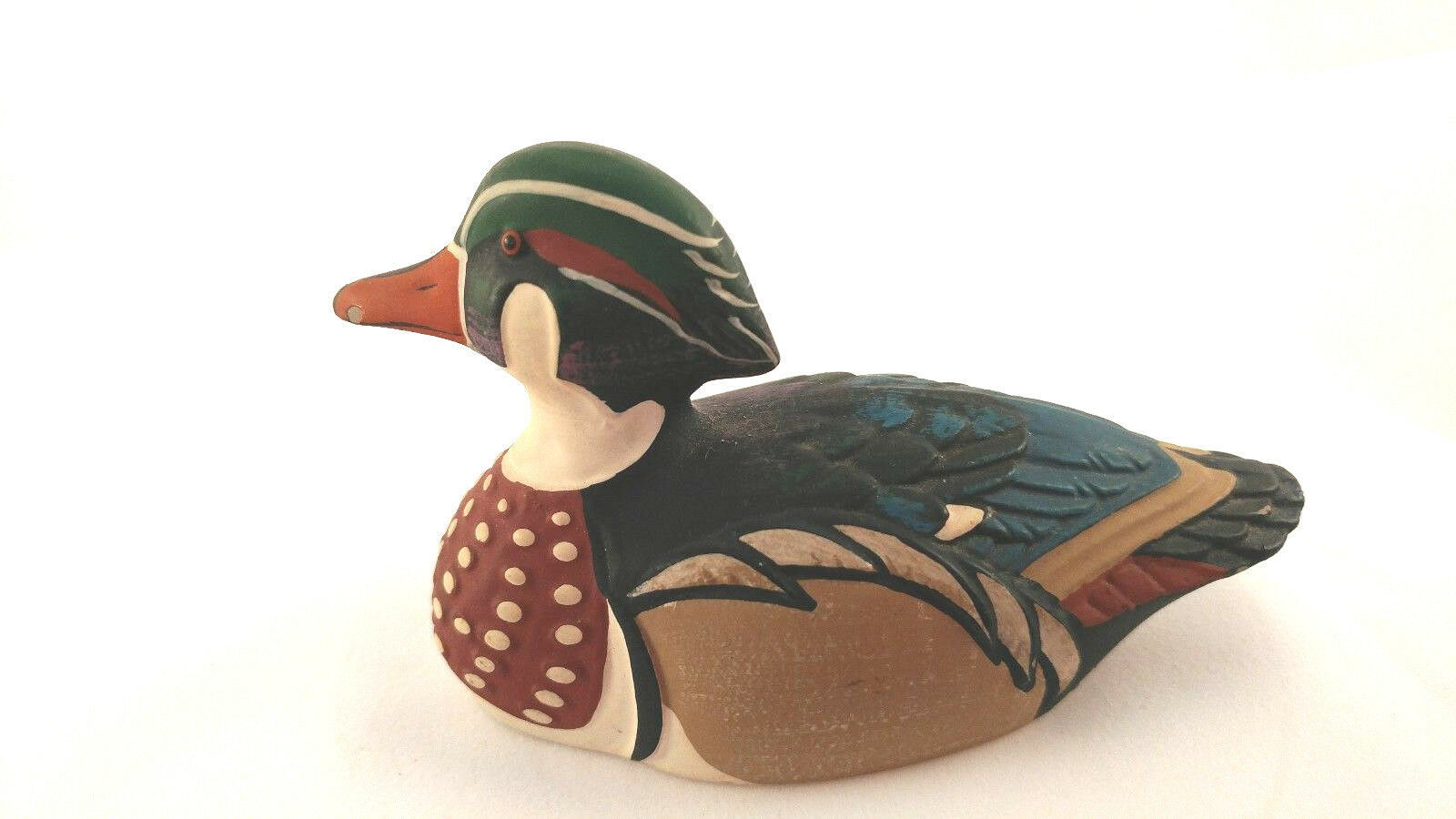 Avon Collector Duck Series Buffle Head Wood Duck Green Winged Teal