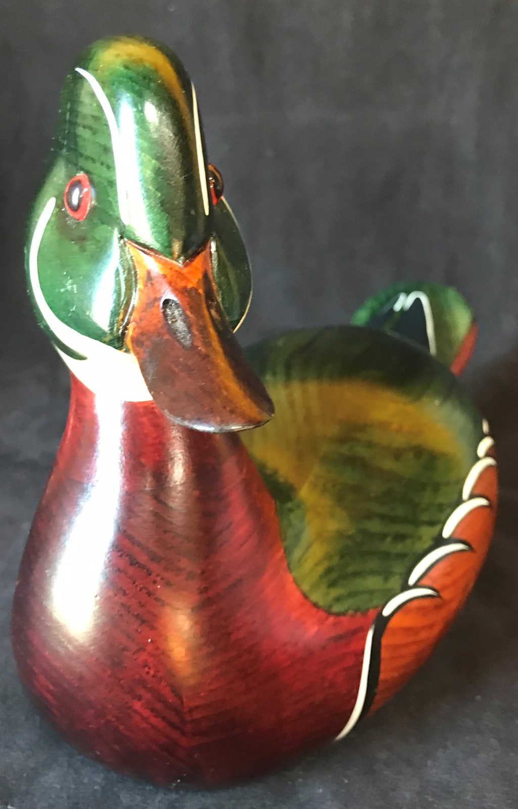 Hand Carved Wooden Duck Decoy Ron Sadler Country Traditions Canada