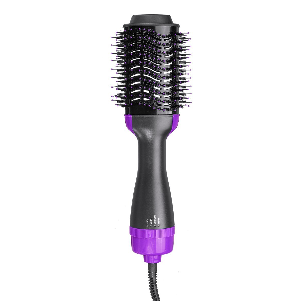 In Electric Hair Dryer Comb Infrared Negative Ion Hot Air Comb