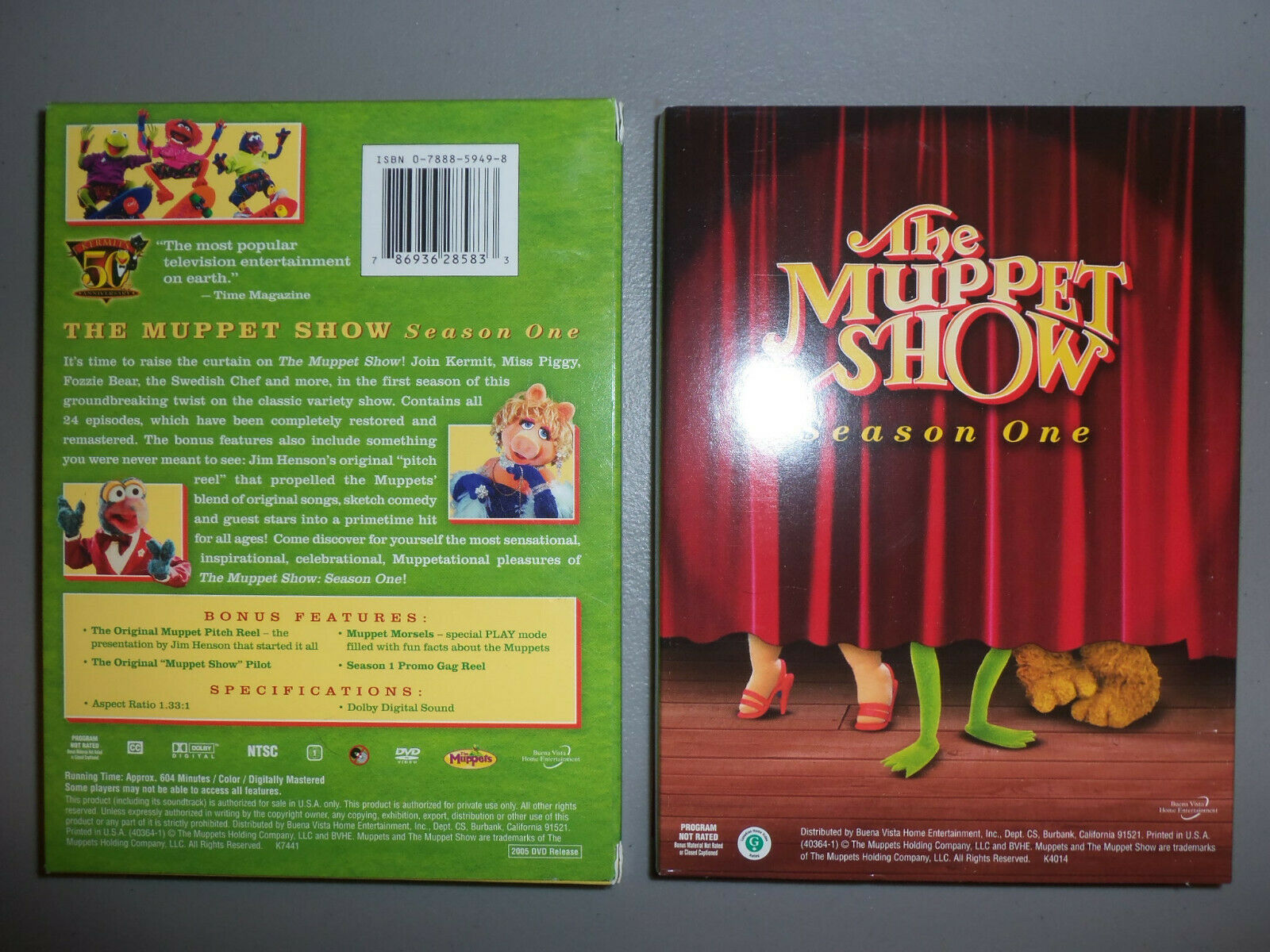 Jim Henson S The Muppet Show Complete First Season Dvd Disc Set