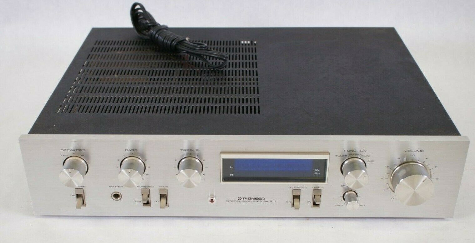 Used Pioneer SA 610 Integrated Amplifiers For Sale HifiShark