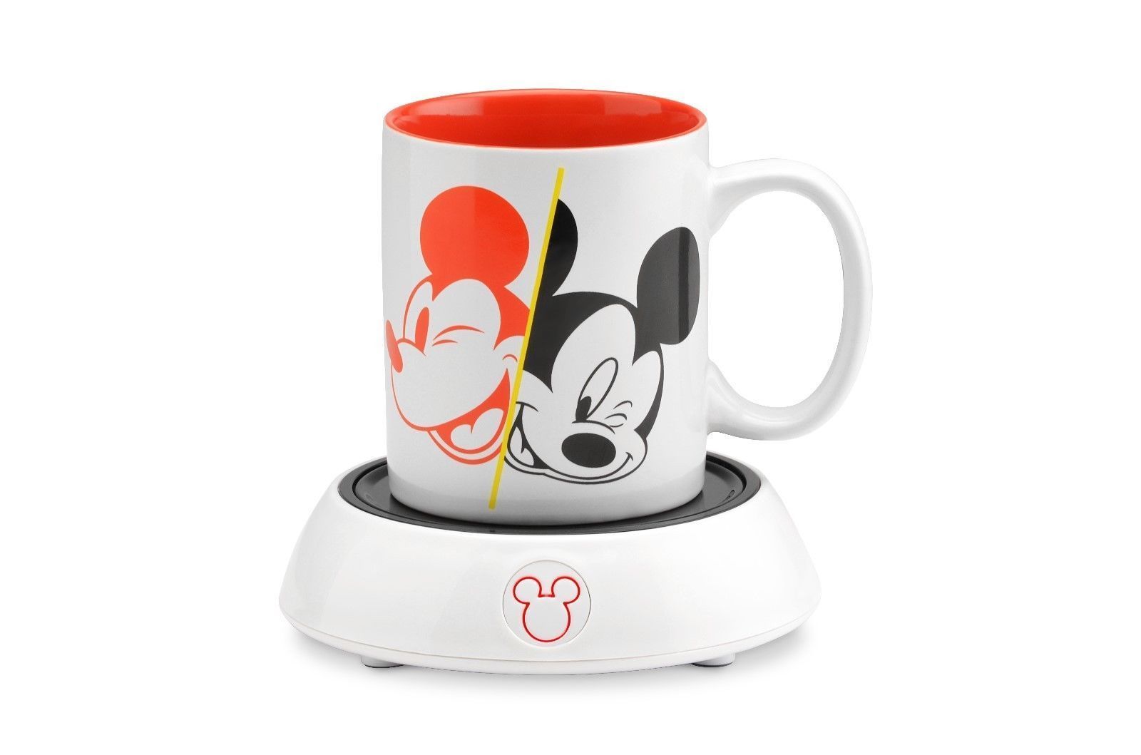 Disney 90th Anniversary Mickey Mouse Mug And Warmer Mugs Glasses