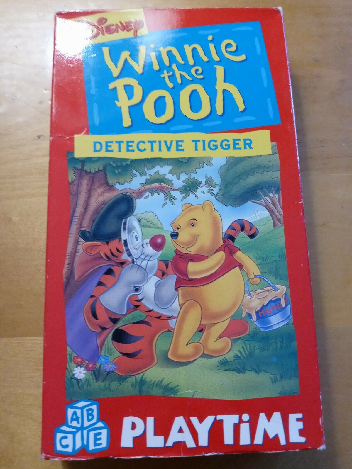 Disneys Winnie The Pooh Playtime Detective Tigger Vhs Video Vcr Tape