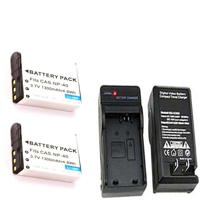 2X GB 60 Battery Charger For GE General Imaging Power Pro X600