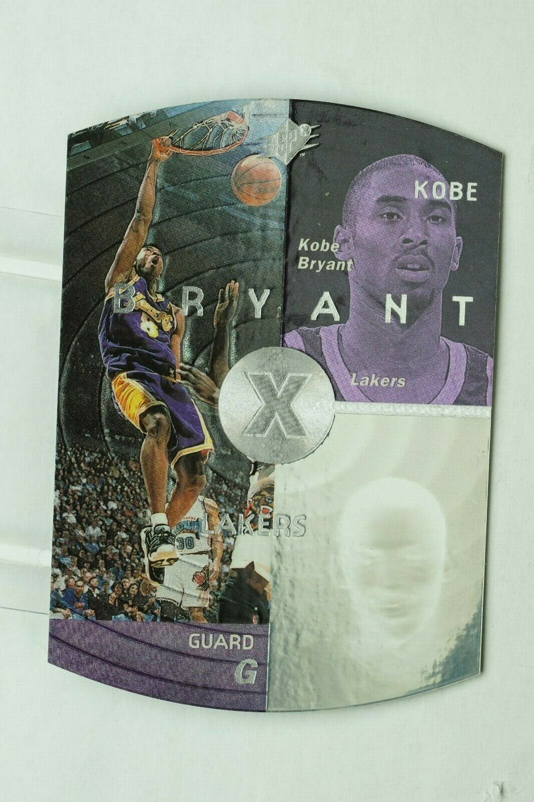 1998 99 KOBE BRYANT UPPER DECK SPX 21 HOLOGRAM CARD VERY RARE NM MINT