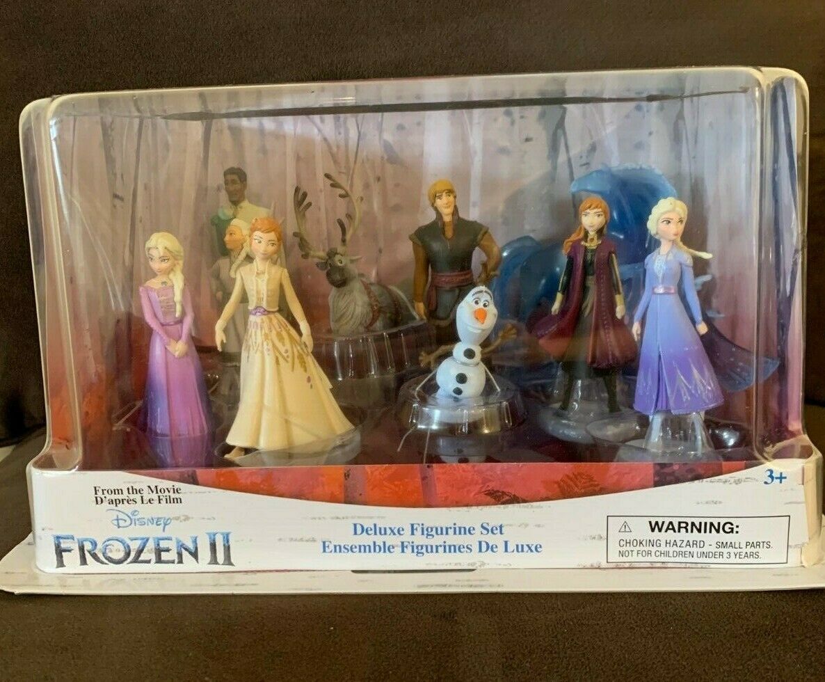 Disney Store Frozen Ii Deluxe Figure Play Set New Tv Movie