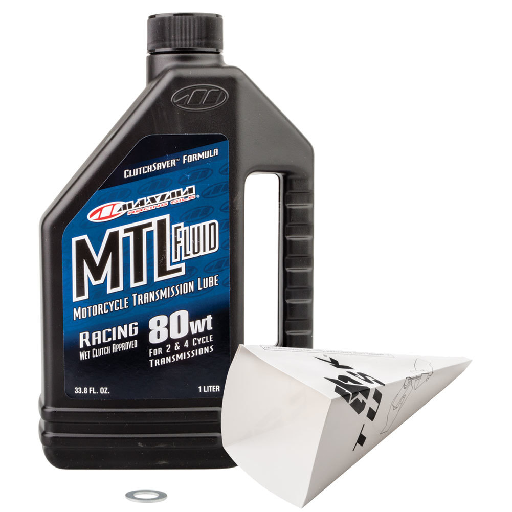 Tusk 2 Stroke Transmission Oil Change Kit Maxima MTL Transmission Fluid