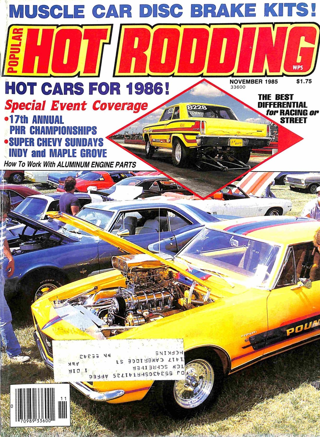 Popular Hot Rodding November Magazine Back Issues