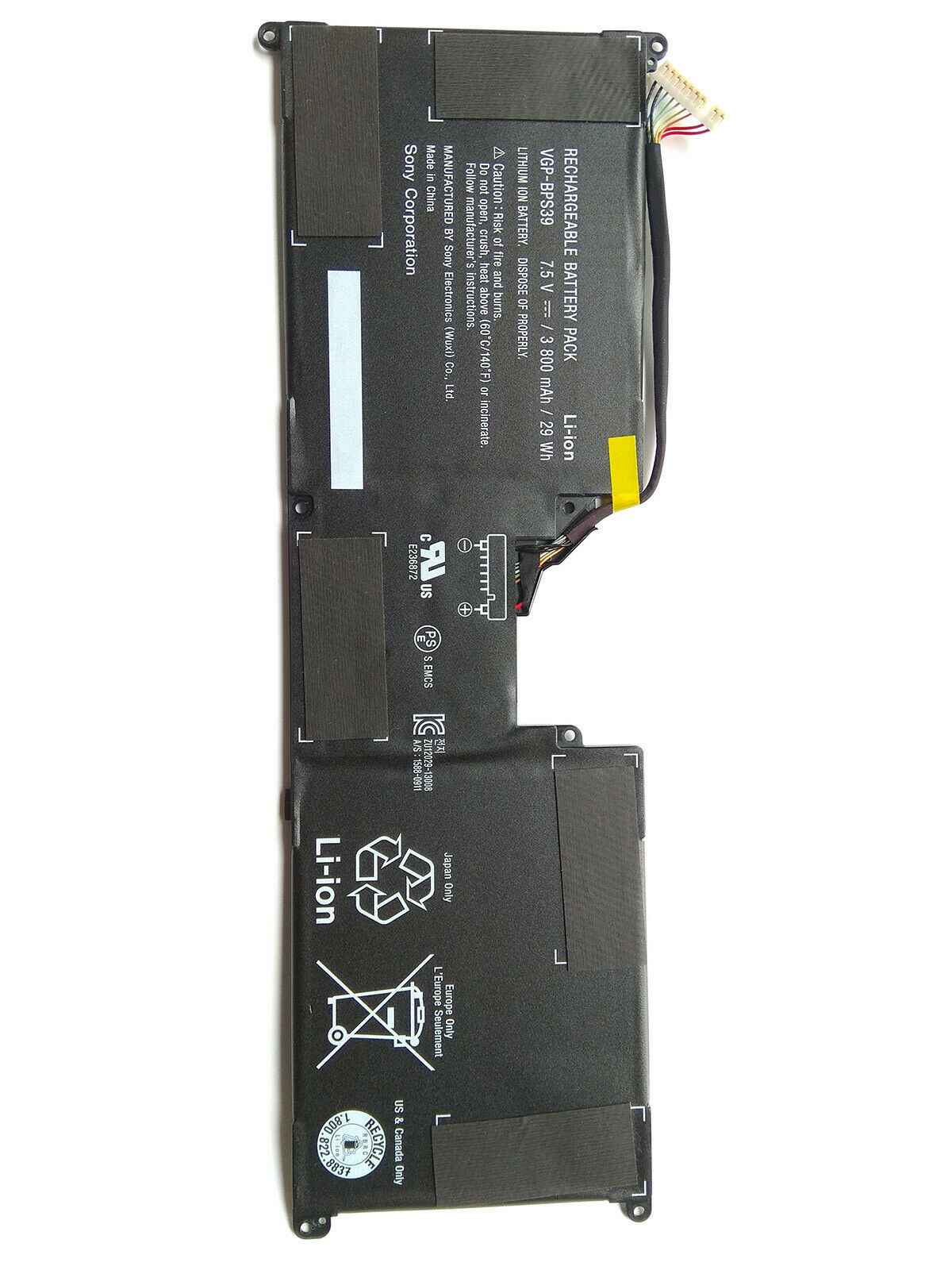 Genuine Vgp Bps Battery For Sony Vaio Tap Sv Svt Cgw