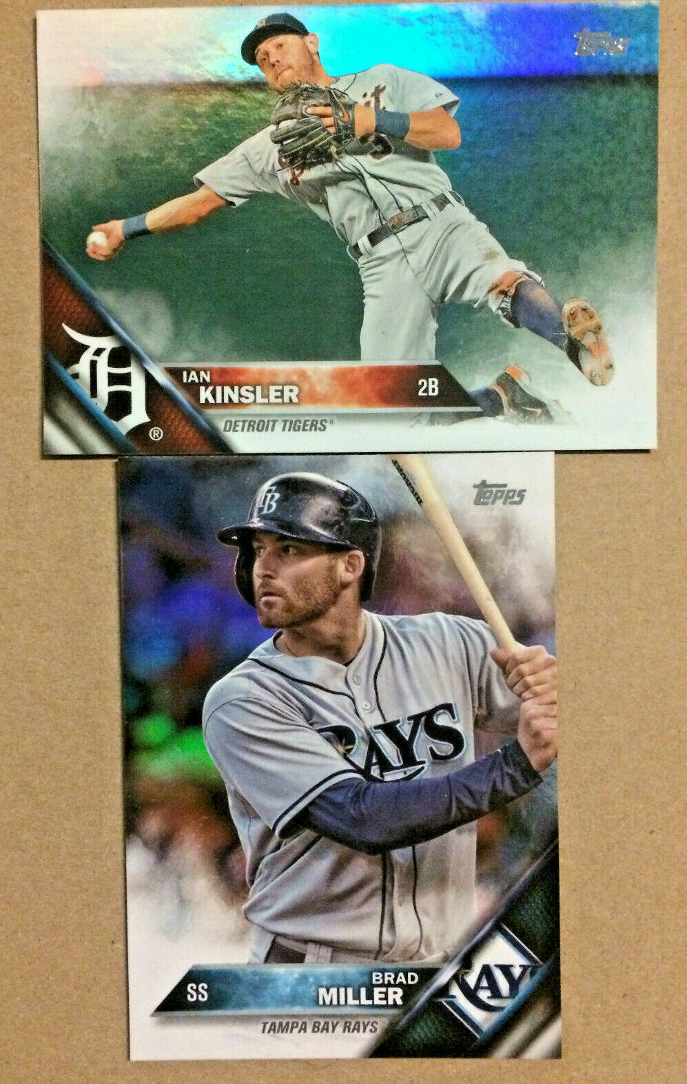 Topps Rainbow Foil Baseball Cards