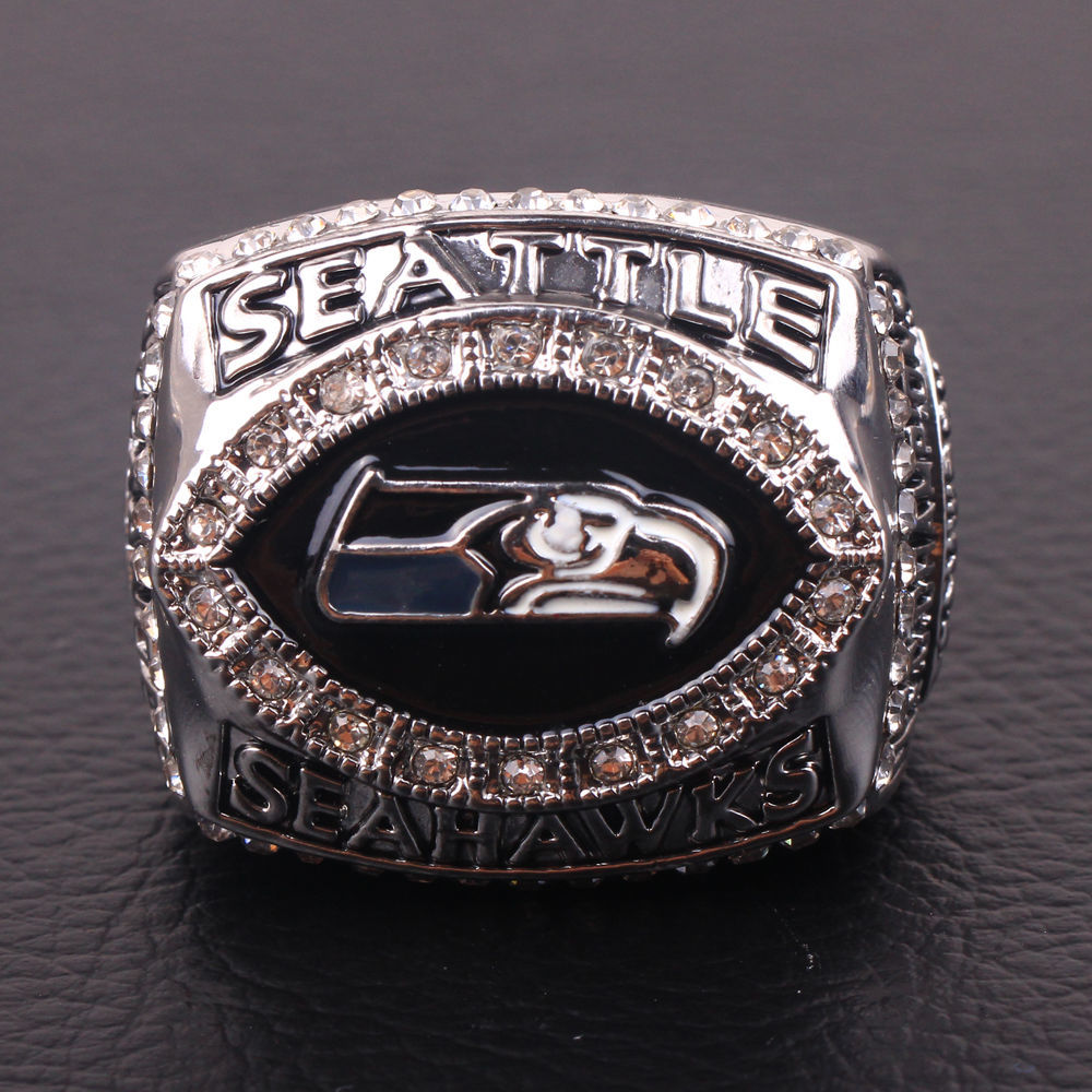 Russell Wilson Seattle Seahawks Replica Super Bowl Champions Ring