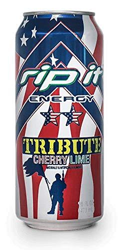 Rip It Energy Drinks Tribute Editions Tribute Cherry Lime Cans