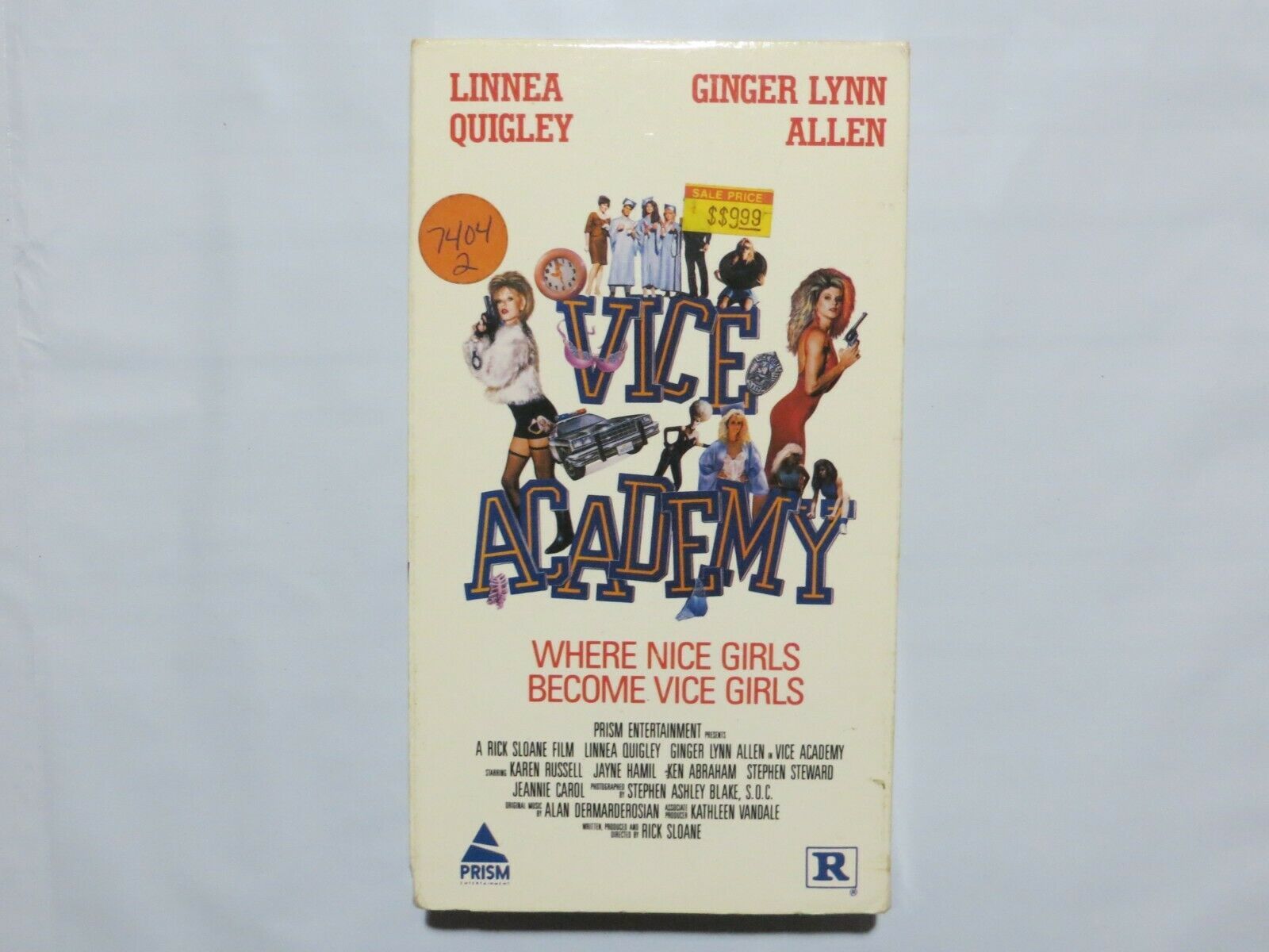 Vice Academy VHS Extremely Rare OOP Linnea Quigley Ginger Lynn Allen C VHS Tapes