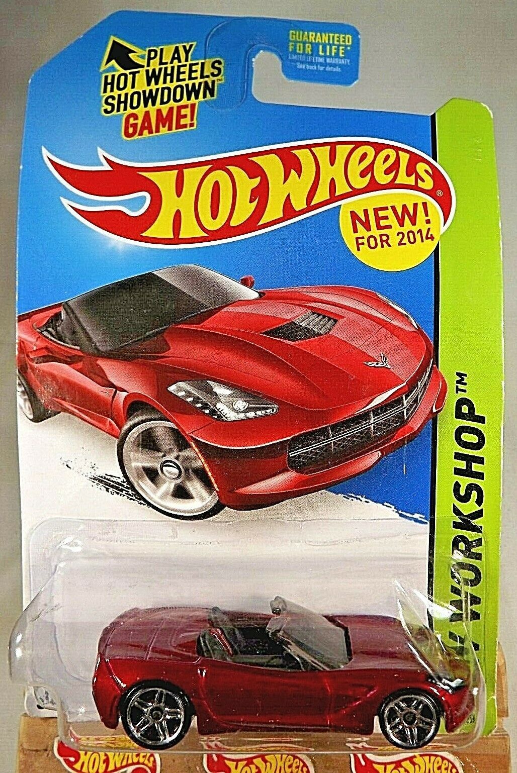 Hot Wheels Hw Workshop Then And Now Corvette Stingray Red