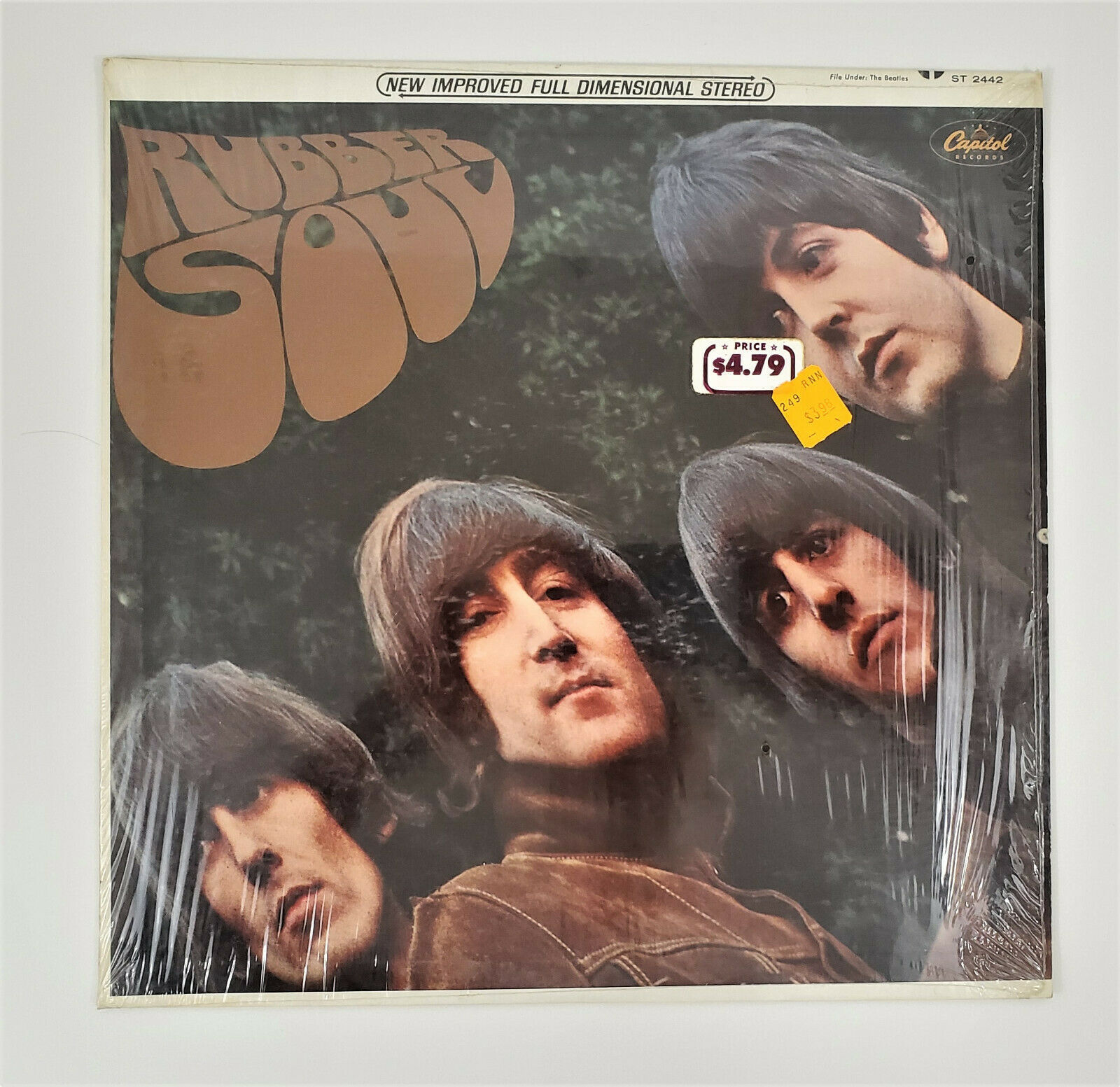 The Beatles Rubber Soul LP Stereo Capitol ST 2442 US RARE False Start