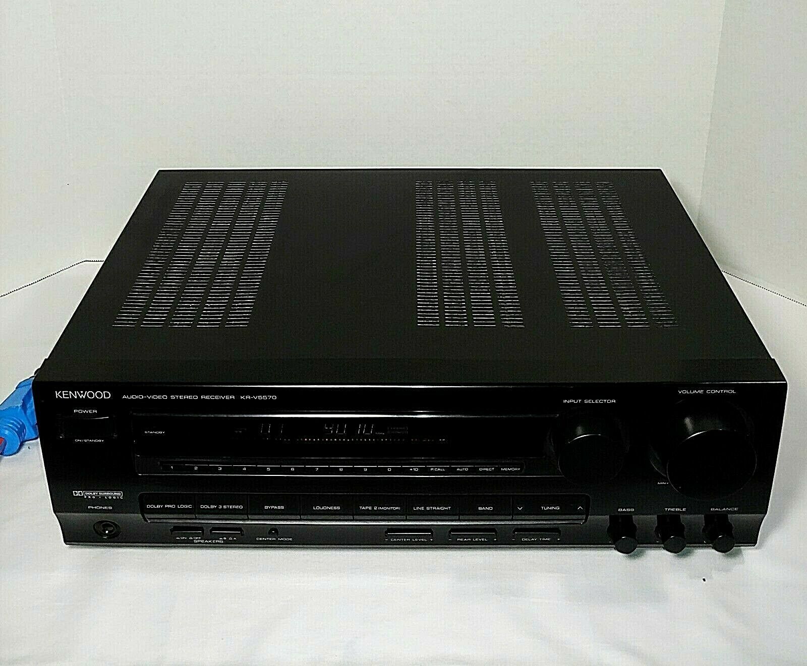 Used Kenwood KR V5570 AV Stereo Receivers For Sale HifiShark