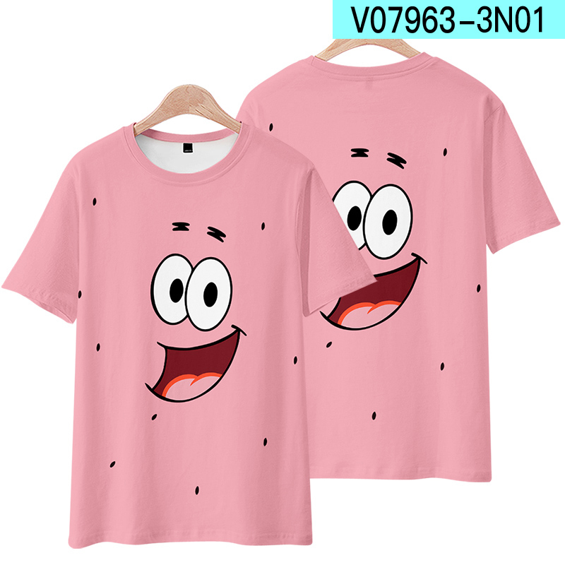 Kawaii Spongebob Squarepants Anime Series Patrick Star Plankton Cute