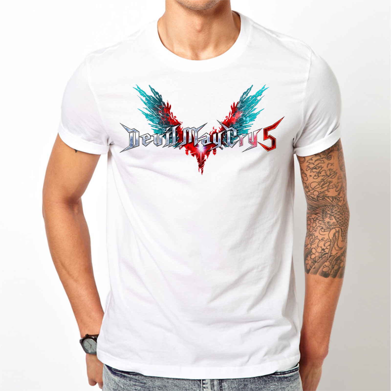 Devil May Cry 5 T Shirt All Sizes T Shirts