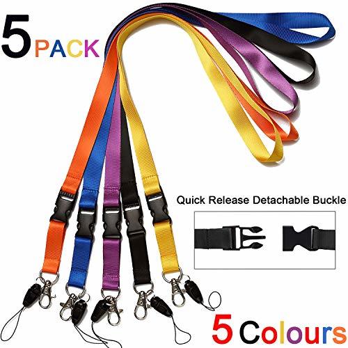 Pack Office Neck Lanyards Detachable Buckle Enhanced Model Hook