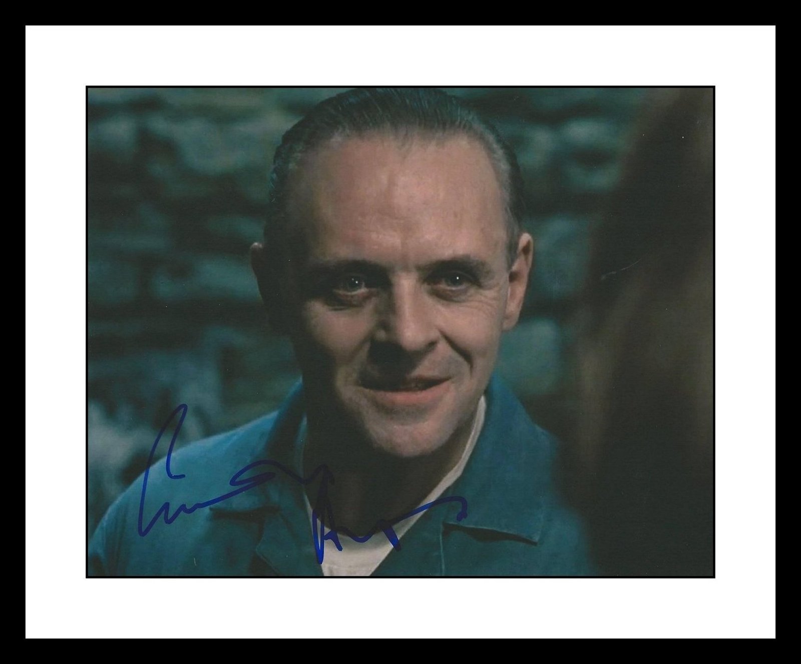 Ultra Cool Anthony Hopkins Hannibal Lecter Authentic Hand Signed