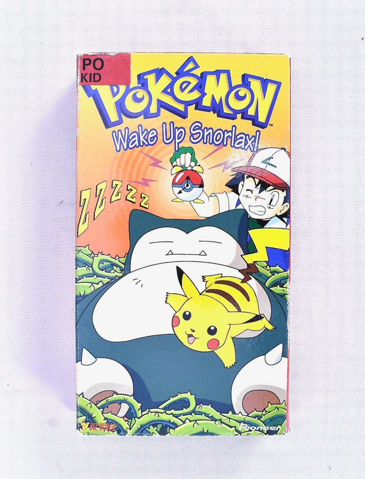 Pokemon Wake Up Snorlax Rare Vhs Vhs Tapes